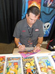 signing photo