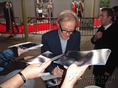 signing photo