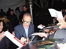 Bill Nighy signing proof