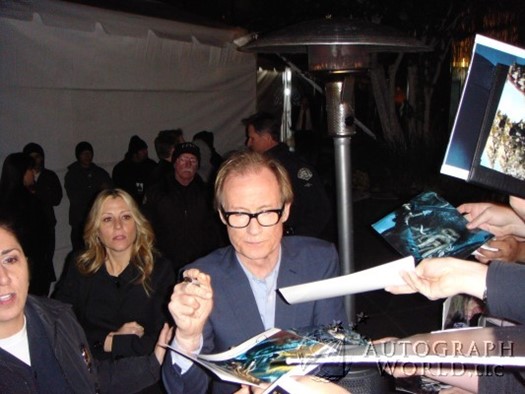 Bill Nighy autograph
