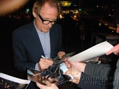 signing photo