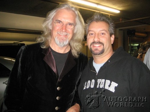 Billy Connolly autograph