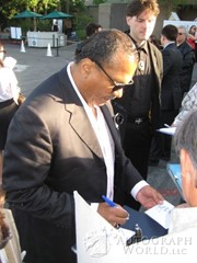 signing photo