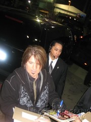 signing photo