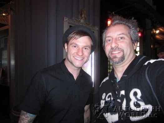 Blake Lewis autograph