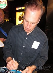 signing photo