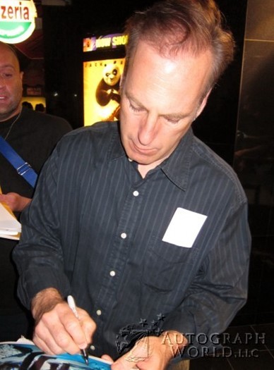 Bob Odenkirk autograph