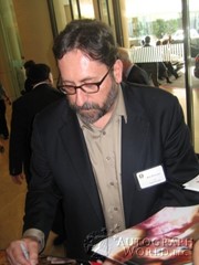 signing photo