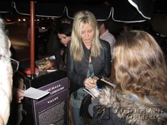 signing photo