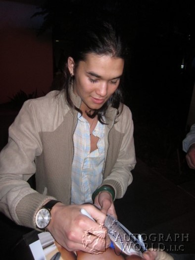 Boo Boo Stewart autograph