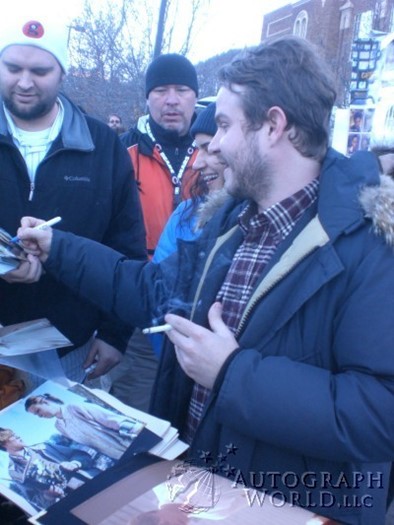 Brady Corbet autograph