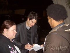 signing photo
