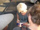 Brea Grant signing proof