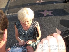 signing photo