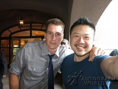 signing photo