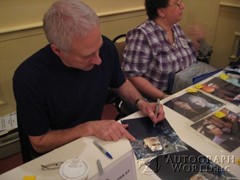 signing photo