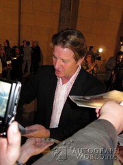 signing photo