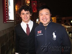 signing photo