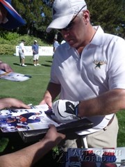 signing photo
