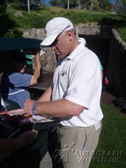 signing photo