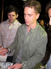 signing photo
