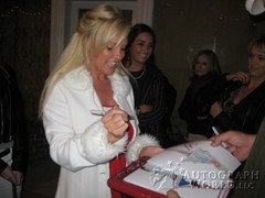 signing photo