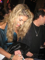 signing photo