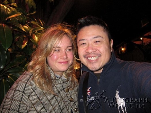 Brie Larson autograph