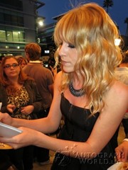 signing photo