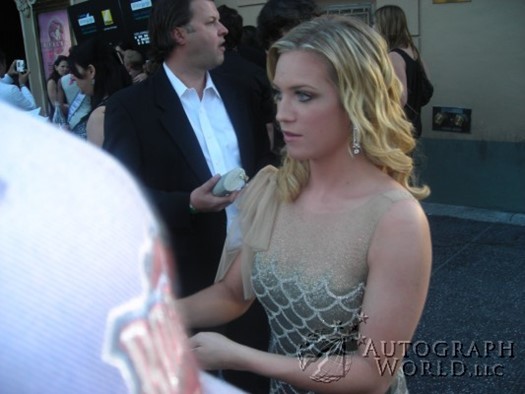 Brittany Snow autograph