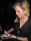 Brittany Snow signing proof