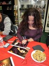Brooke Lewis signing proof