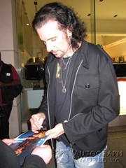 signing photo