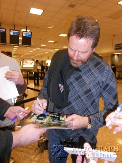 Bryan Cranston autograph