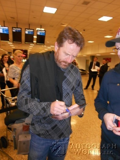 Bryan Cranston autograph