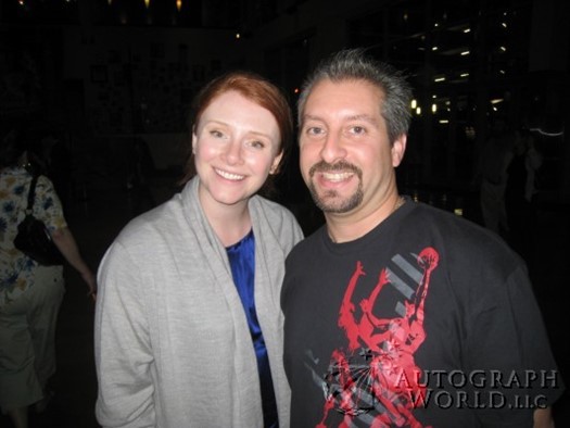 Bryce Dallas Howard autograph