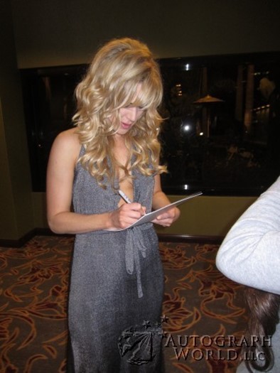 C.J. Perry autograph