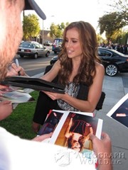 signing photo
