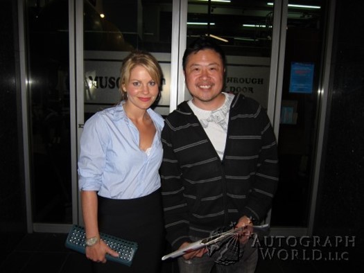 Candace Cameron autograph