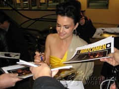 signing photo