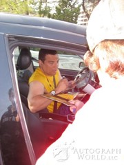 signing photo