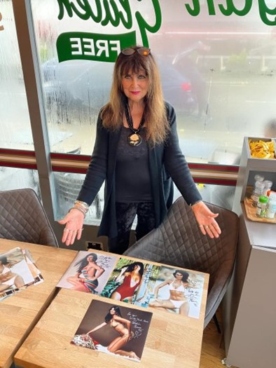 Caroline Munro autograph