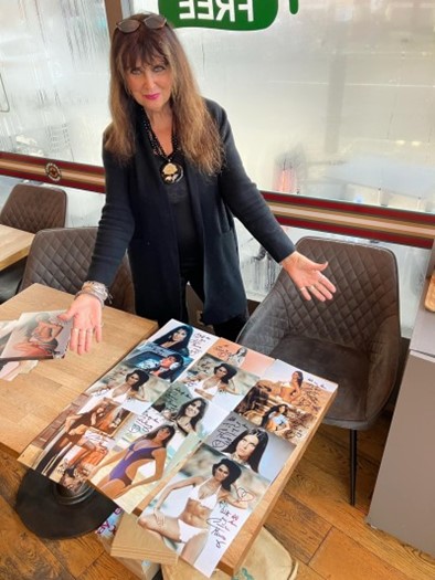 Caroline Munro autograph