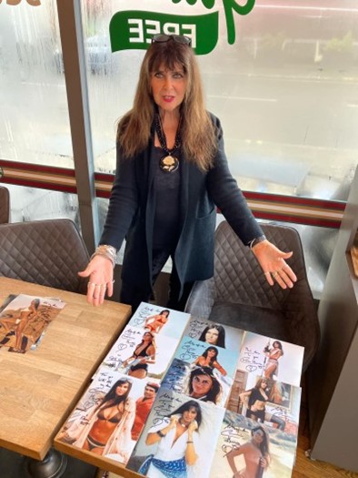 Caroline Munro autograph