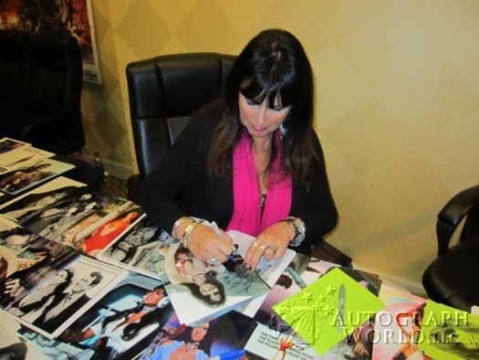 Caroline Munro autograph