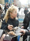 Carol Kane signing proof