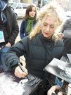 Carol Kane signing proof