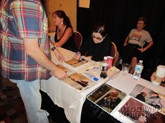signing photo