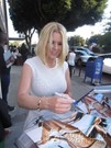 Carrie Keagan signing proof