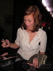 signing photo